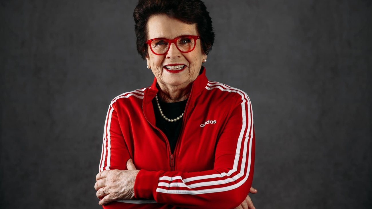 Billie Jean King portrait